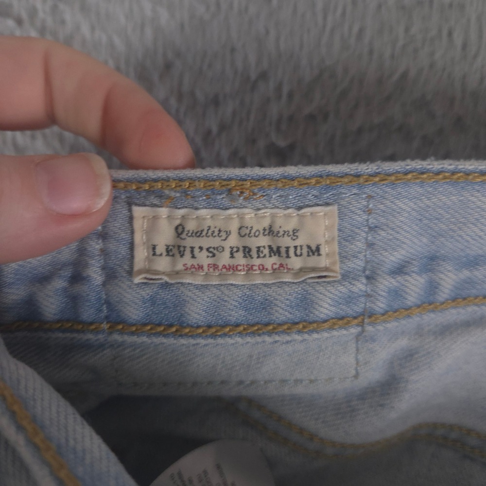 Light Blue Straight Leg Women’s Jeans - Picture 6 of 13